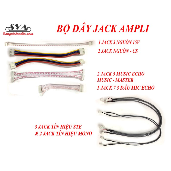 BỘ DÂY JACK AMPLI