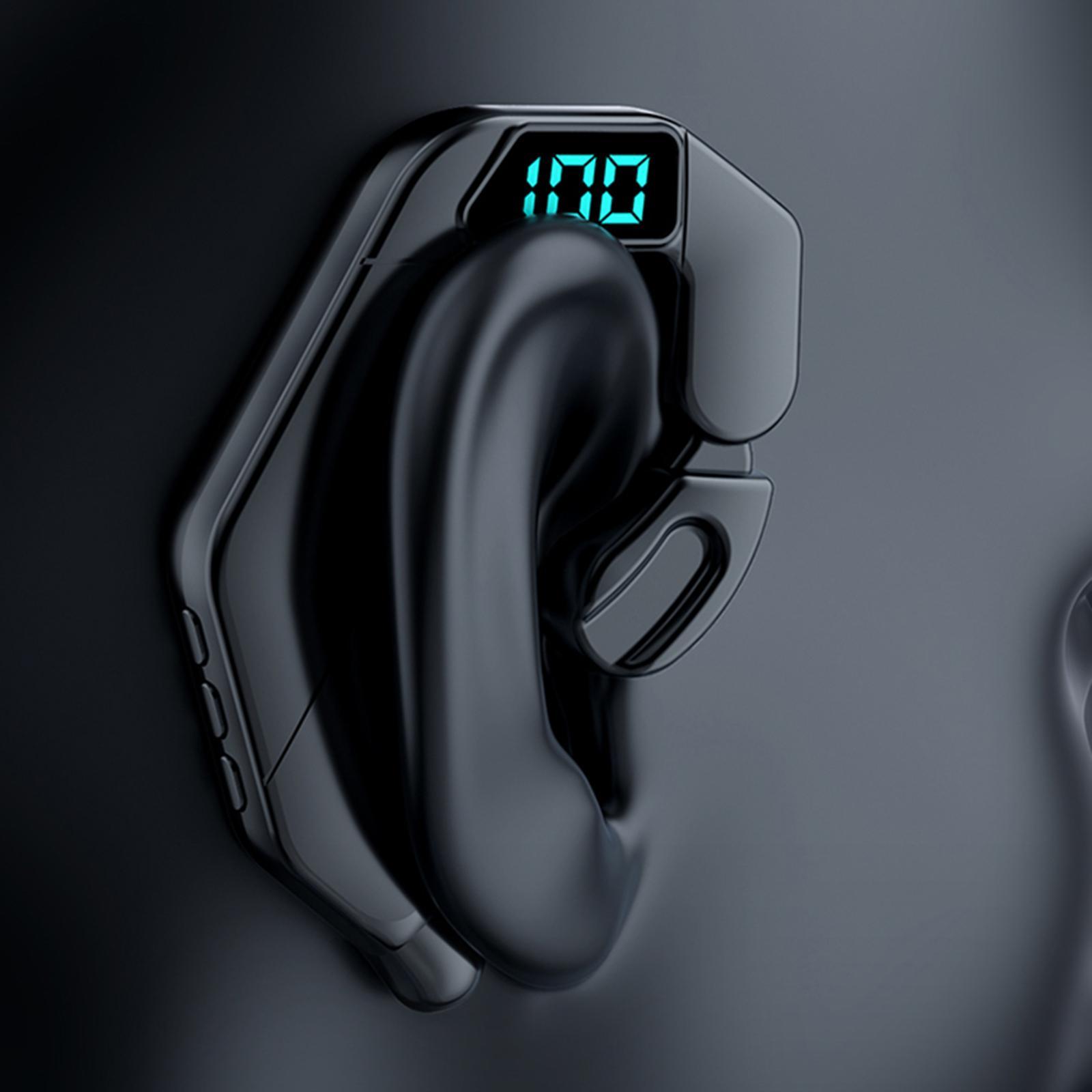 Single Wireless  Hook Bluetooth Earphone for Office Bicycling