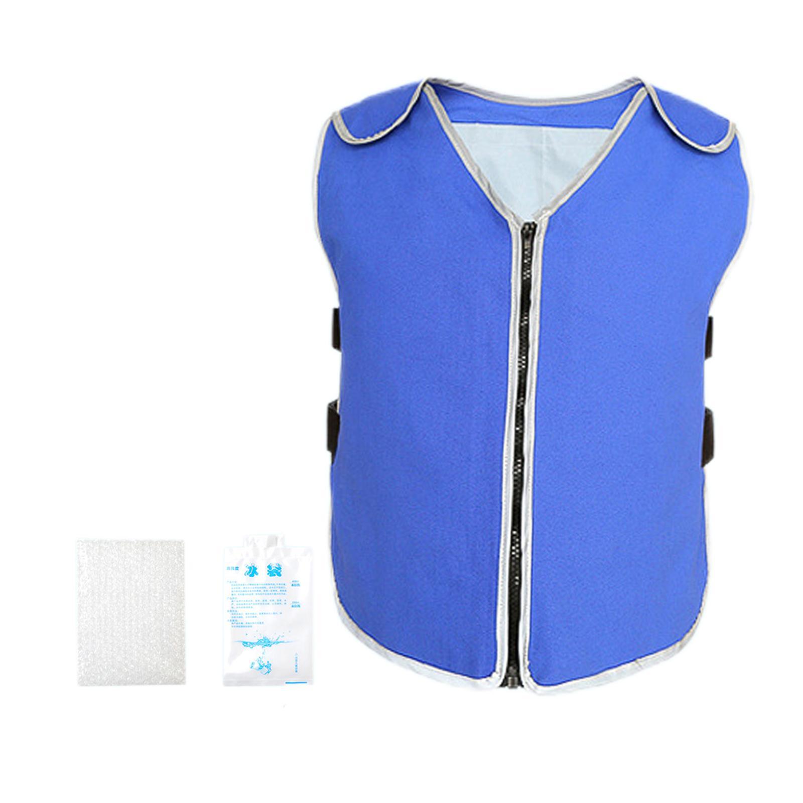 Cooling Vest with Reflective Strip Comfortable Cool Vest for Running Sport Unisex