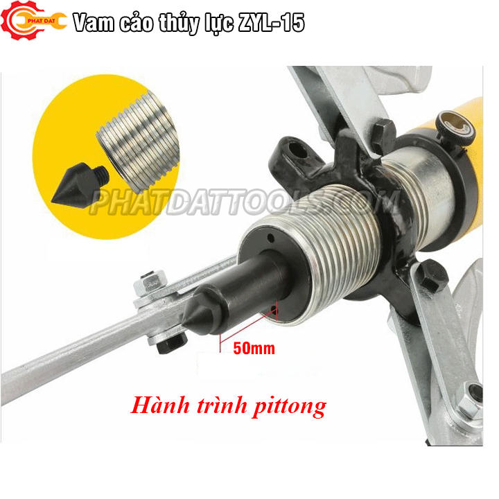 Cảo Thủy Lực 15 tấn ZYL15 - Vam thủy lực 15 tấn