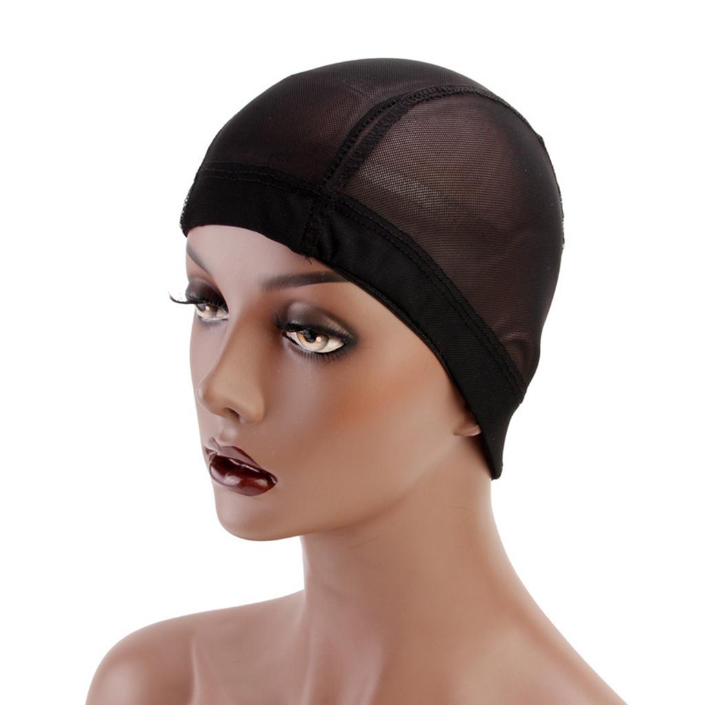 Dome Wig Cap for Making Wigs Breathable Mesh Wig Cap Elastic Weaving Cap