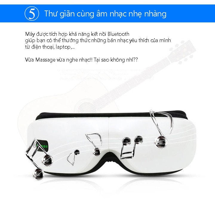 Máy Massage Mắt Thông Minh Rulax EYE CARE Phiên Bản Nâng Cấp 2023