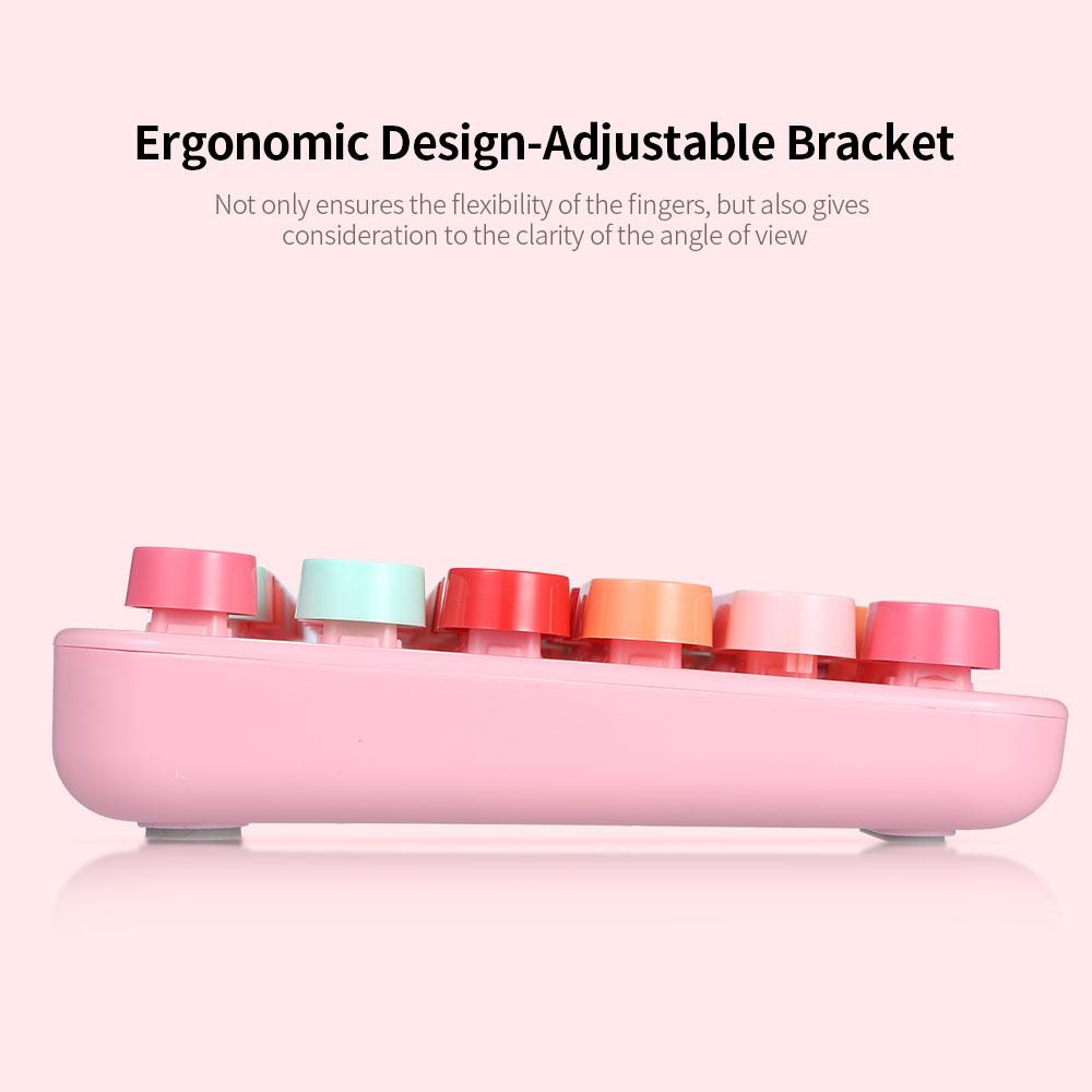 Bộ bàn phím không dây Mofii Sweet Keyboard Combo Màu hỗn hợp 2.4G cho máy tính xách tay PC