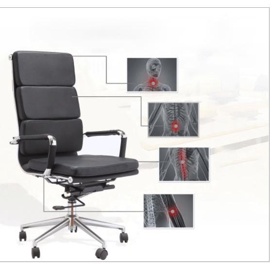 Ghế làm việc chân xoay chất liệu da PU cao cấp thiết kế thông minh bảo vệ sức khoẻ