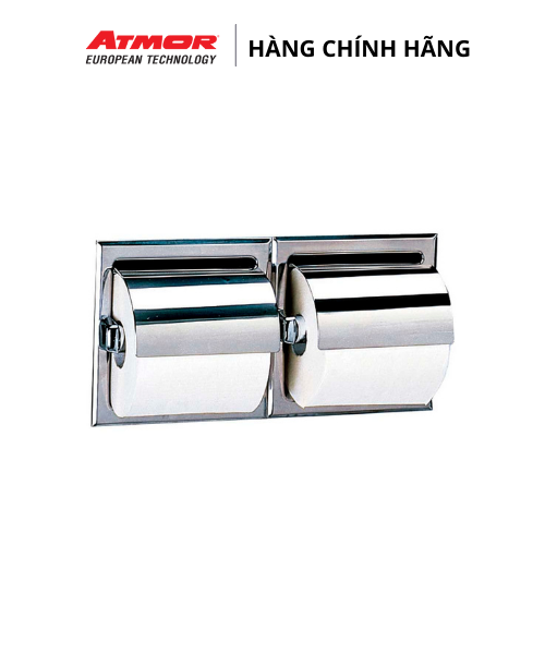 Hộp Đựng Giấy Vệ Sinh Inox Cao Cấp Âm Tường ATMOR TD-2332W