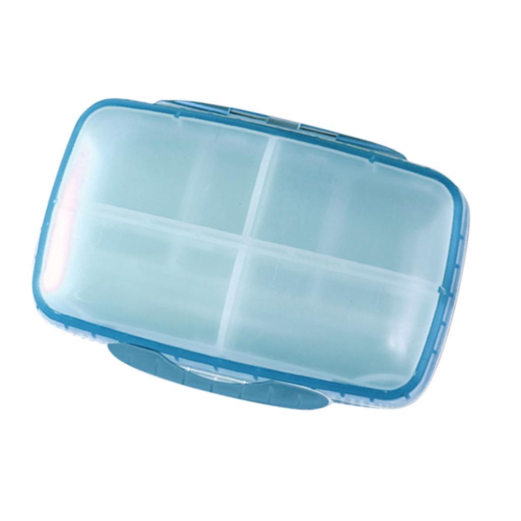 Mini Pill Box Vitamin Medicine Portable Travel Organizer Case Waterproof