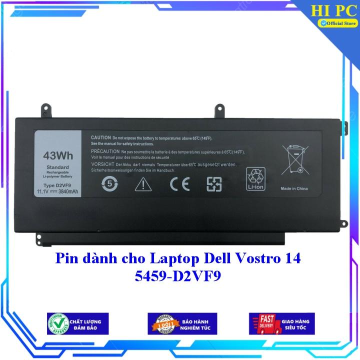 Pin dành cho Laptop Dell Vostro 14 5459 D2VF9 - Hàng Nhập Khẩu