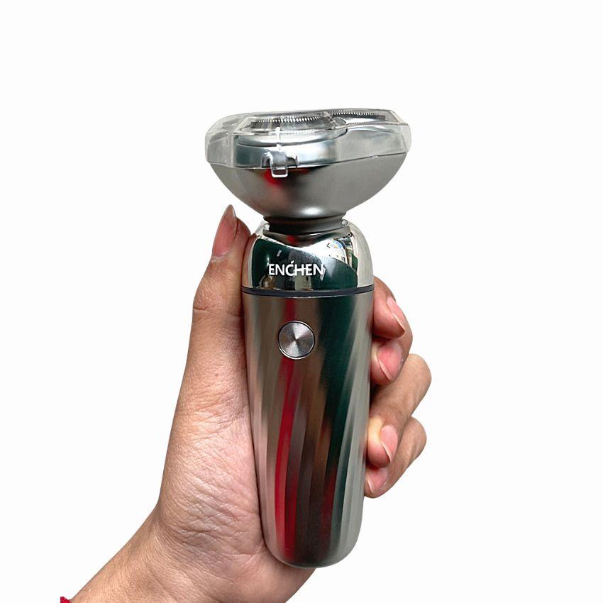 Máy cạo râu từ tính Enchen X7 lưỡi từ tính tự hít, có thể lắp KIT đa năng, chống nước IPX7