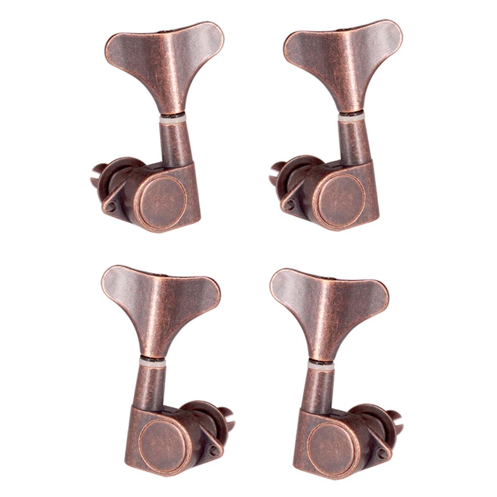 Đuôi Cá Nút Bass Dây Chỉnh Âm Chốt Phím Máy Đầu 2L2R Đồng Đỏ