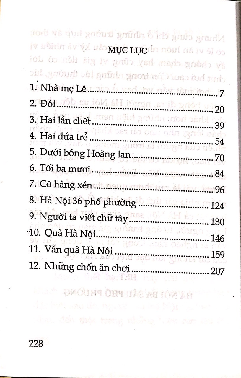 Hà Nội 36 Phố Phường