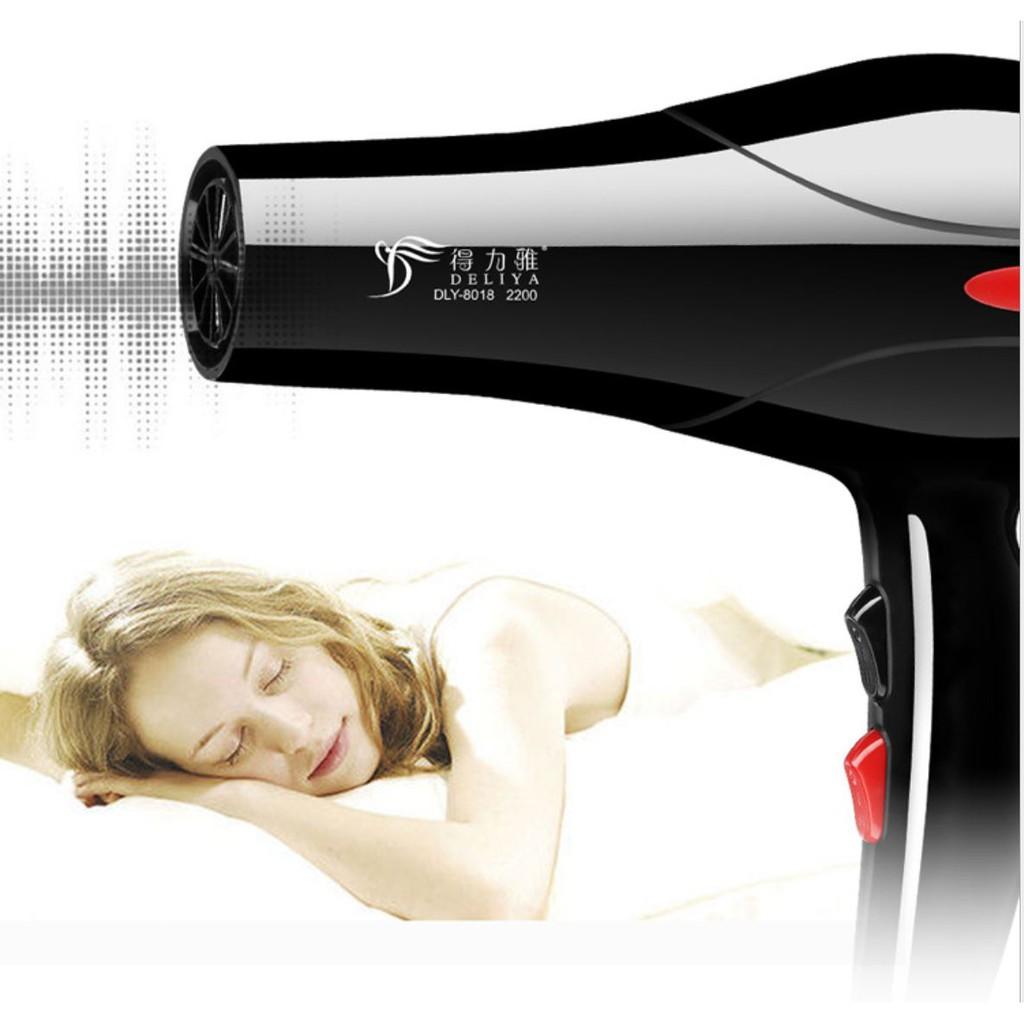 Máy sấy tóc, máy sấy tóc công suất 2000W, máy sấy tóc 2 chiều, tặng kèm 5 phụ kiện sấy tóc tạo kiểu chuyên dụng