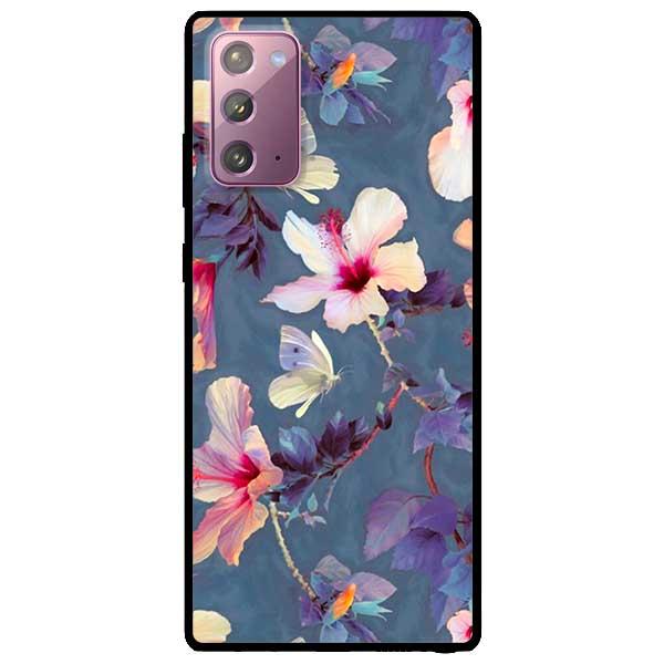 Ốp lưng dành cho Samsung Galaxy Note 20 / Note 20 Ultra - Hoa Bướm Trắng