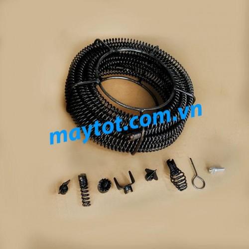 Dây thông tắc cống dùng cho máy khoan