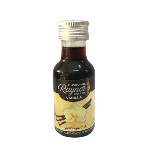 Hương mùi Vani hiệu Raynes's Vanilla Essence 28ml - Làm bánh, pha chế đồ uống CHIẾT XUẤT VANI TỰ NHIÊN