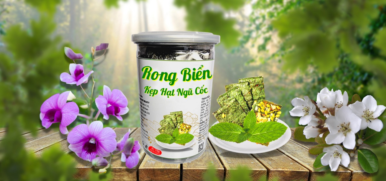 RONG BIỂN KẸP HẠT DINH DƯỠNG VÀ GẠO LỨT