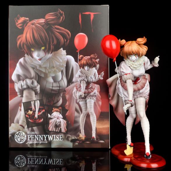 Mô hình Figure Phim ma kinh dị nữ Pennywise 19cm