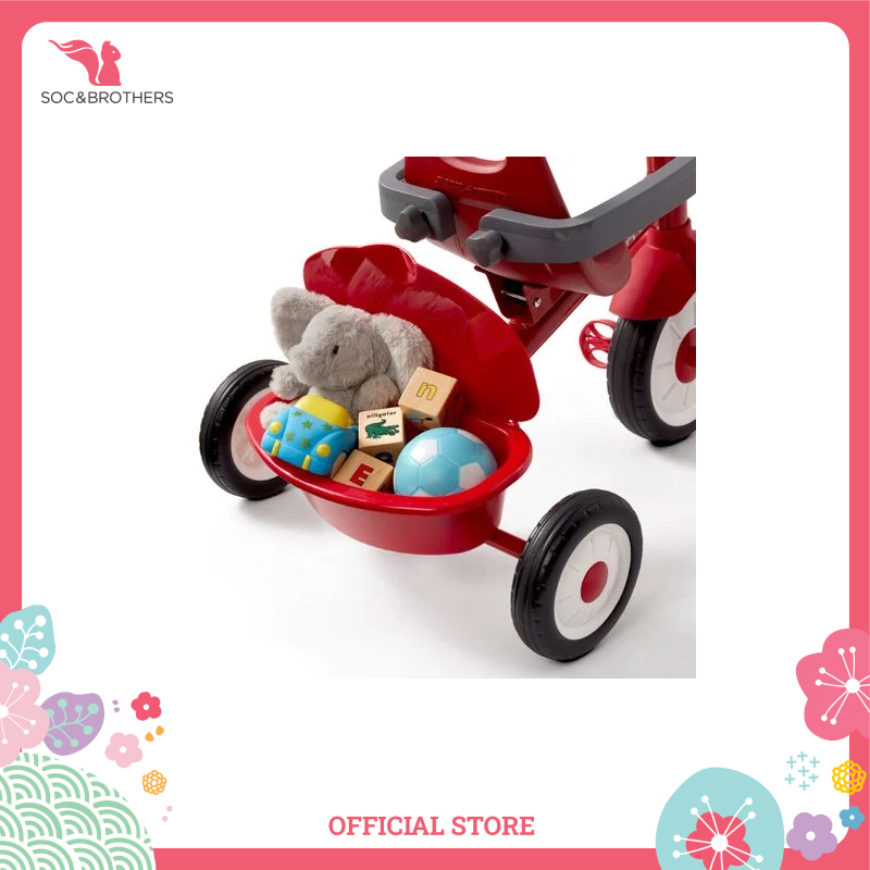 Xe đạp ba bánh trẻ em Radio Flyer 3 in 1 Stroll N Trike
