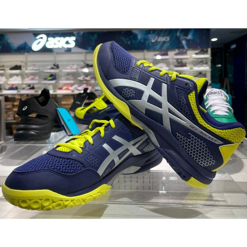 Asics Rocket 8, chuyên bóng chuyền, cầu lông, bóng bàn. Hàng chính hãng.