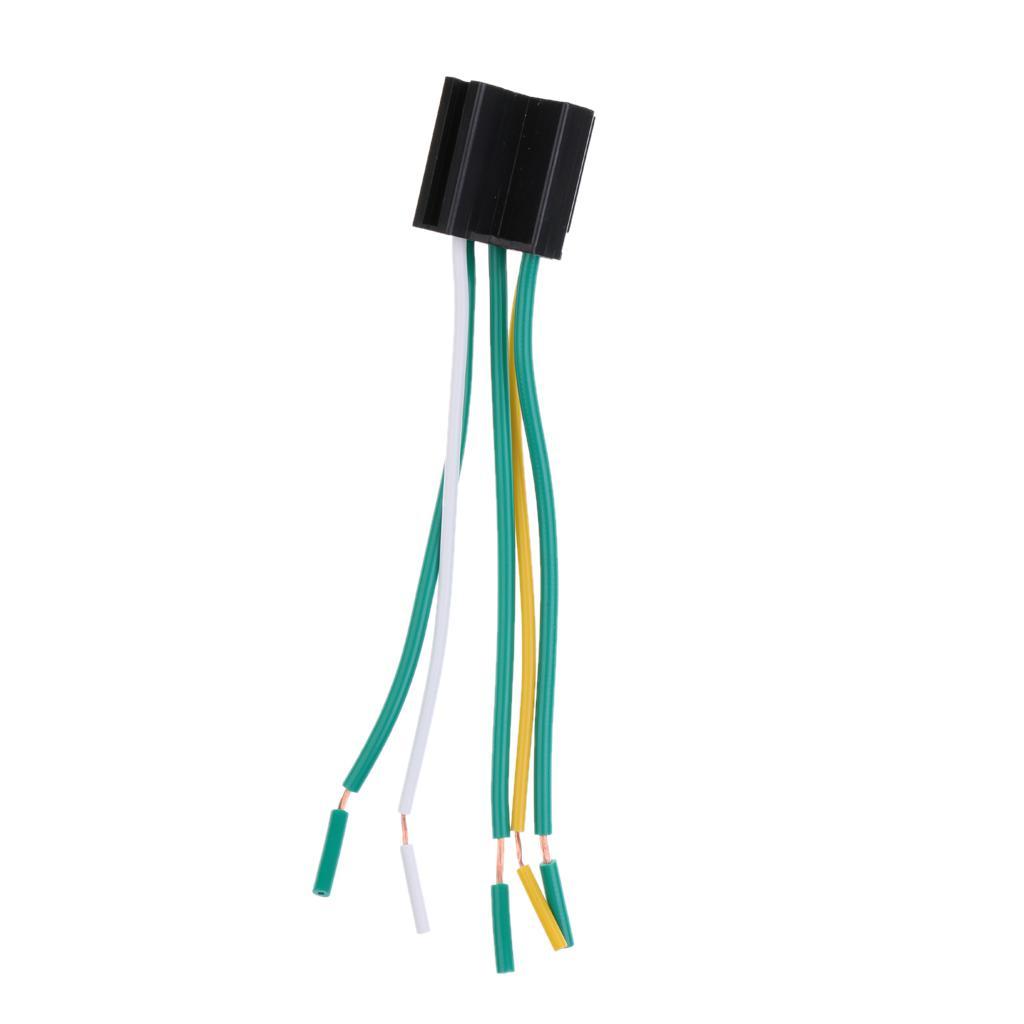 10pcs Pre- 5 Pin Relay Mounting Base Socket 12V 40A for Car Truck Van