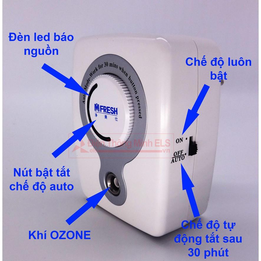 Máy Khử Mùi Nhà Vệ Sinh Bằng Khí OZONE MFRESH