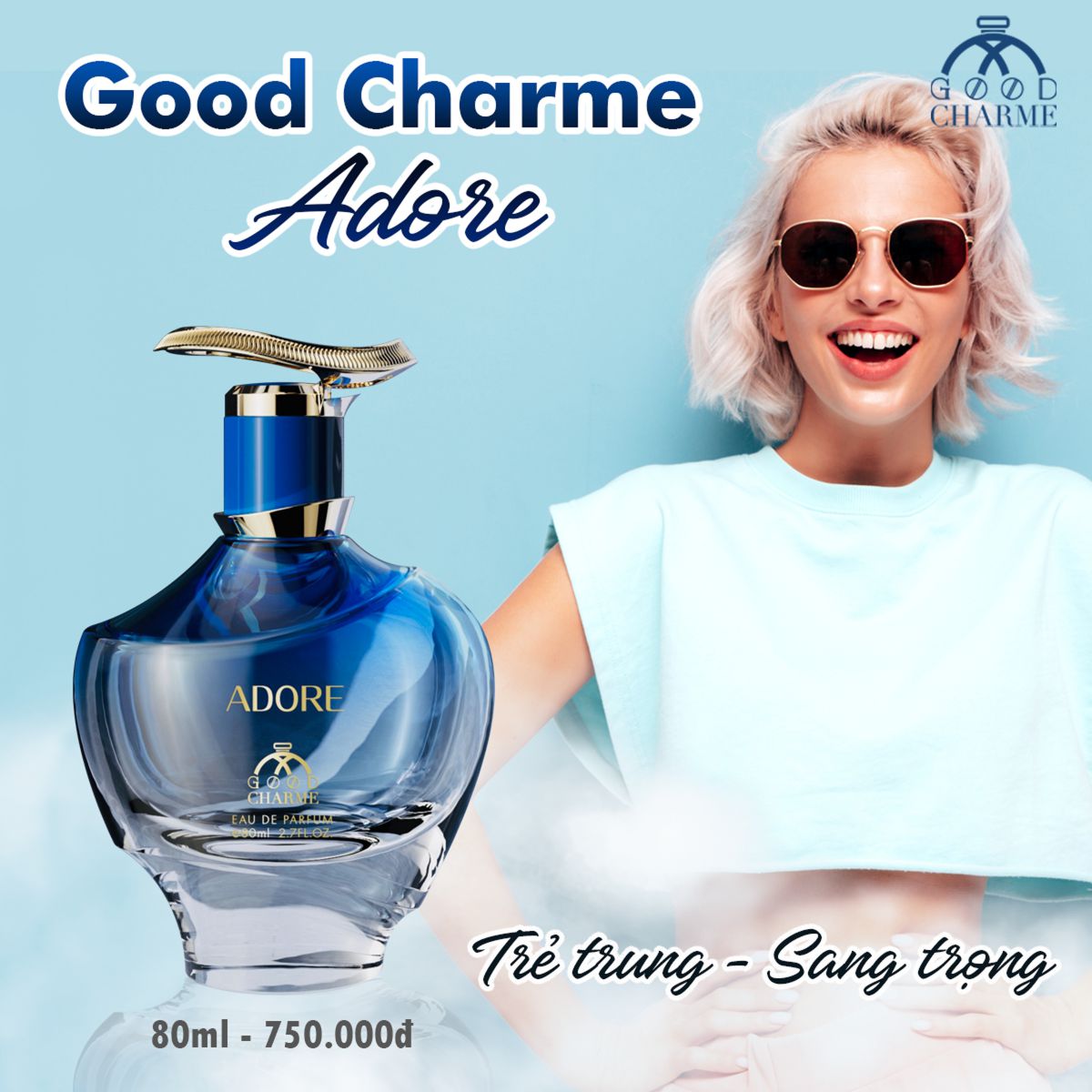 Nước Hoa Nữ Charme Adore 80ml