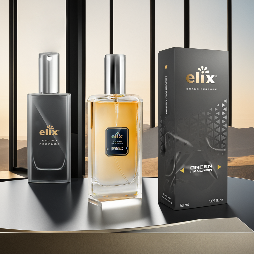 Nước hoa xịt ô tô Grand Perfume 50ml - Hương Green Mandarin (Quýt Xanh) - Hàng Chính Hãng nhập khẩu Ba Lan