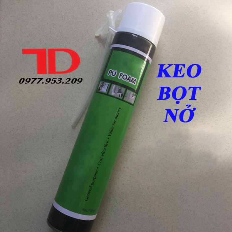 Keo bọt nở PU FOAM xịt tủ lạnh 700ml