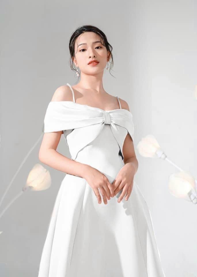 ĐẦM XOÈ TRỄ VAI NƠ 9740