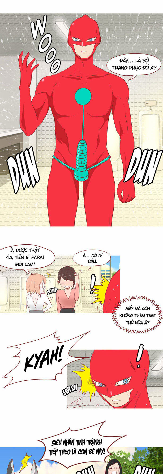 siêu nhân tinh trùng chapter 6 13