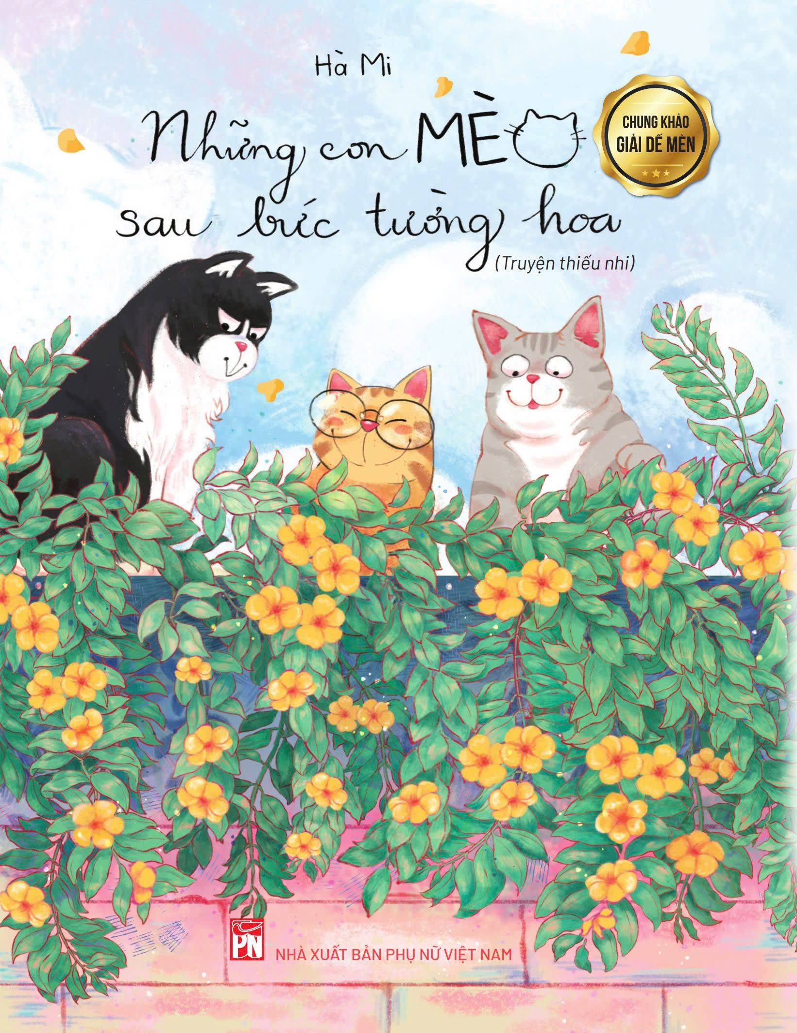 Những con mèo sau bức tường hoa - Hà Mi - truyện thiếu nhi