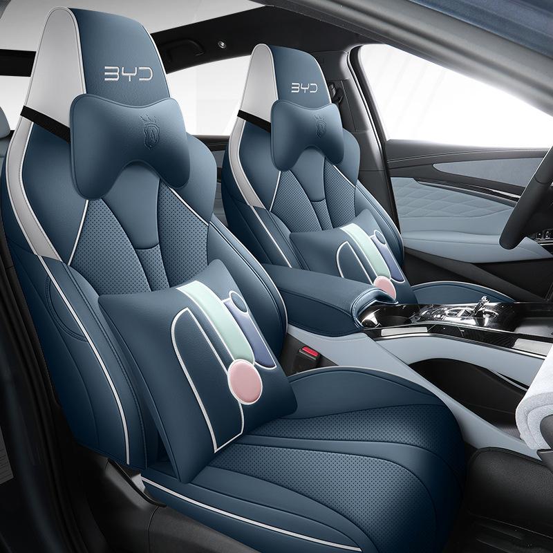 Ưu đãi đặc biệt mới BYD seal bọc ghế ô tô đặc biệt được bao quanh hoàn toàn bởi đệm bốn mùa đa năng thoáng khí bọc ghế thoải mái có đục lỗ