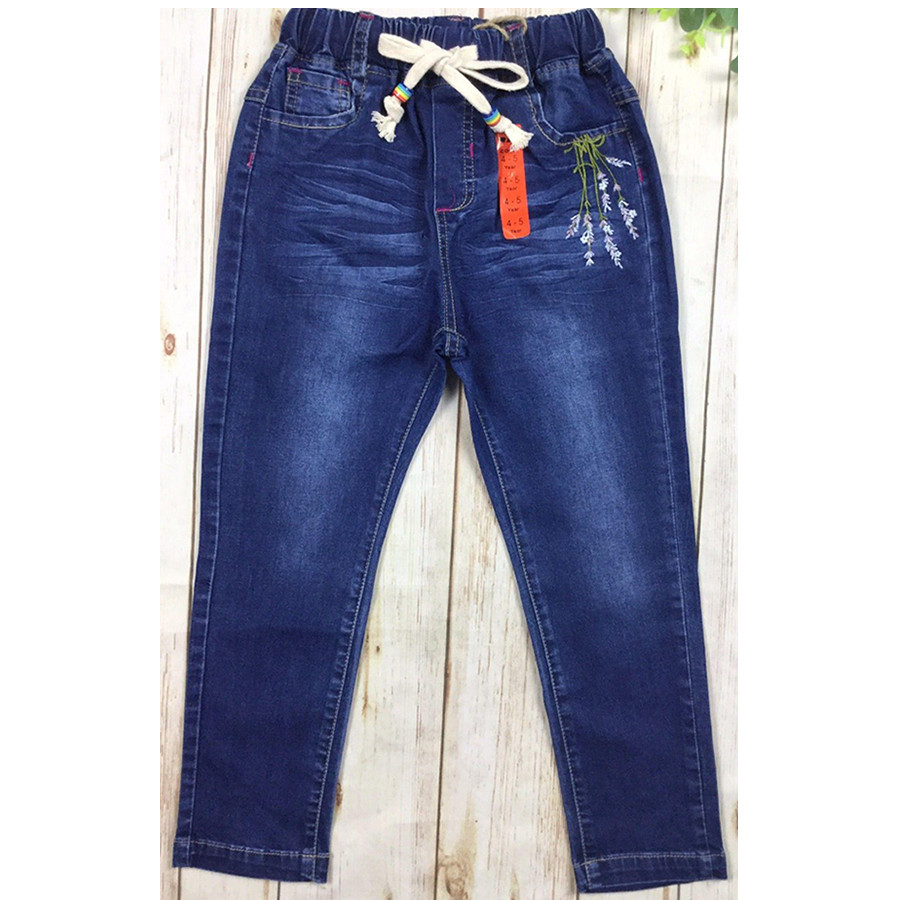 Quần Jean dài cho bé gái từ 4-10 tuổi – MS JEANS 9.241 Baggy