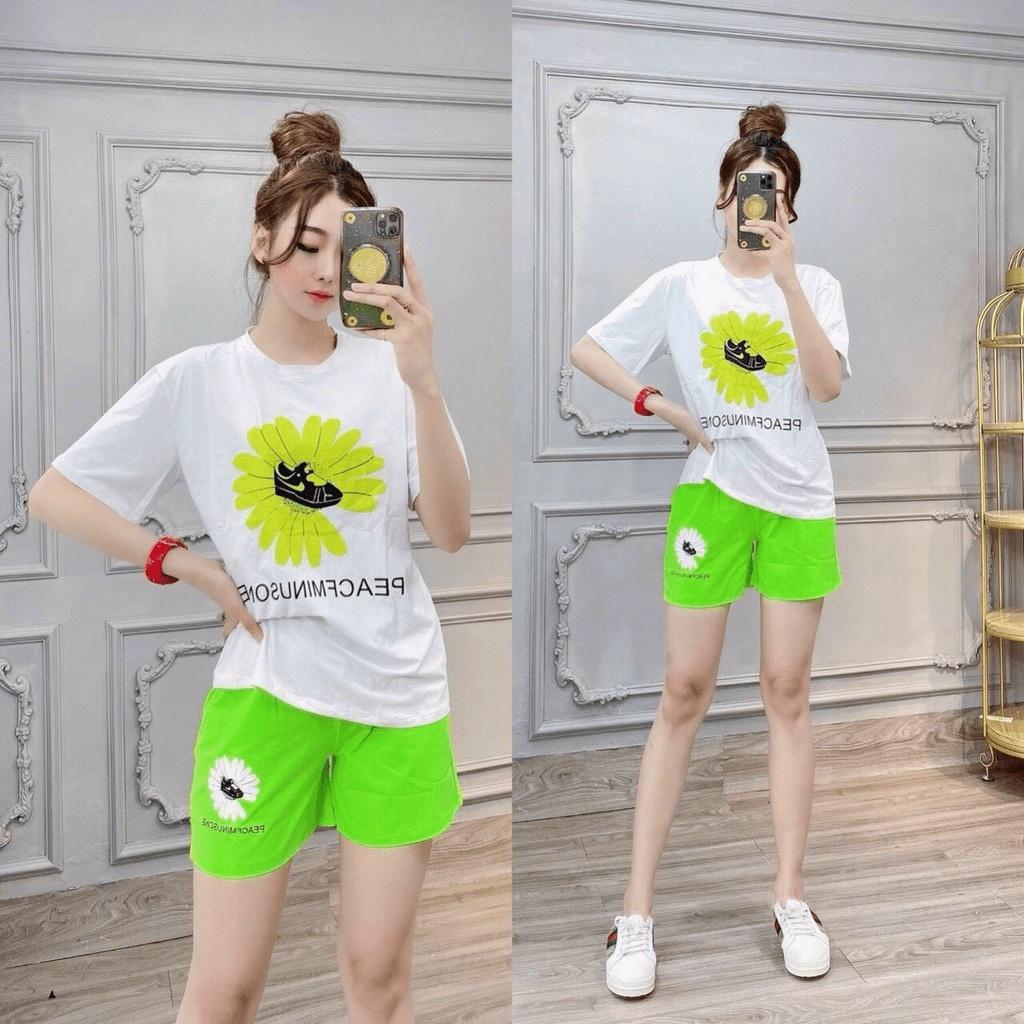 Set bộ đồ mặc nhà thun cotton nữ cực đẹp