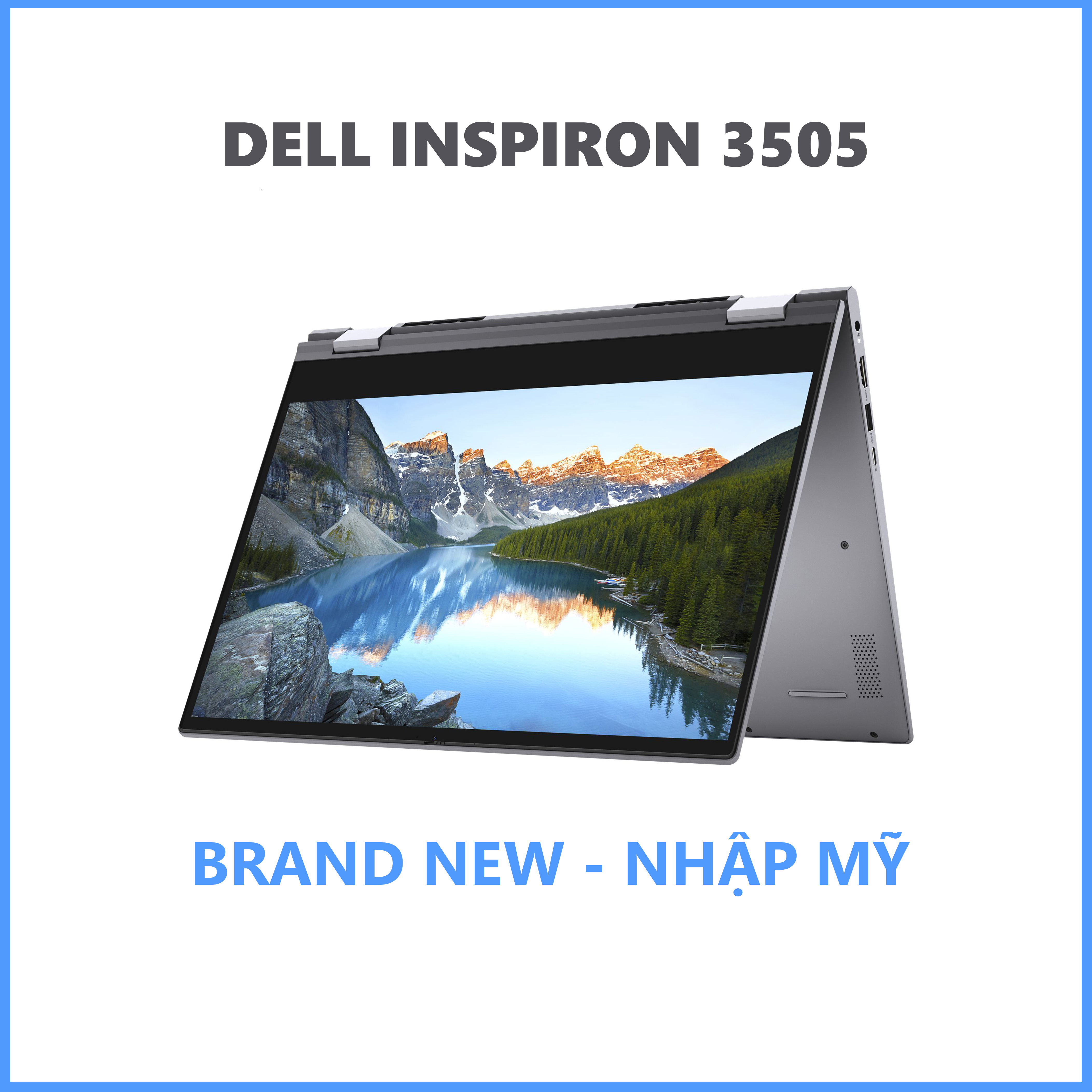 Laptop Dell Inspiron 5406 Core i5-1135G7 / RAM 8GB / SSD 256GB / 14 inch Touch / Win 10 - Hàng Nhập Khẩu Mỹ