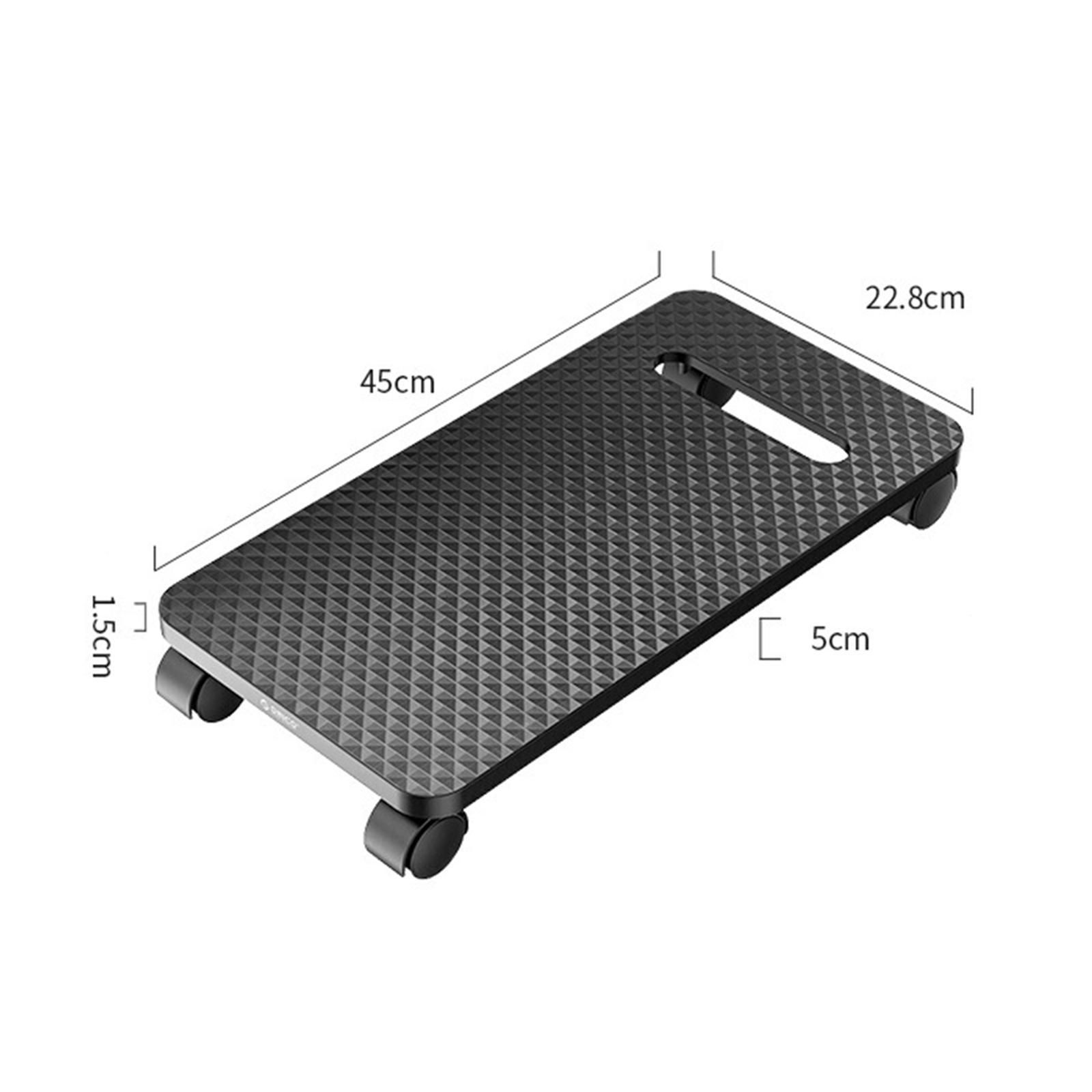 PC CPU Rolling Holder Stand Computer Stand Cart Mobile for