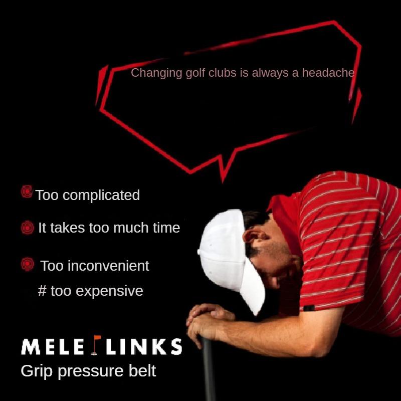 PU Golf Grip Winding Tape Grip Ban nhạc Phụ kiện Golf Wedge Color: Black