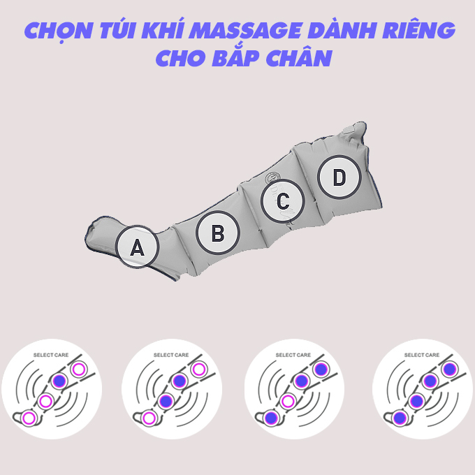 Máy nén ép suy giãn tĩnh mạch OKACHI LUXURY JP-3000 Plus