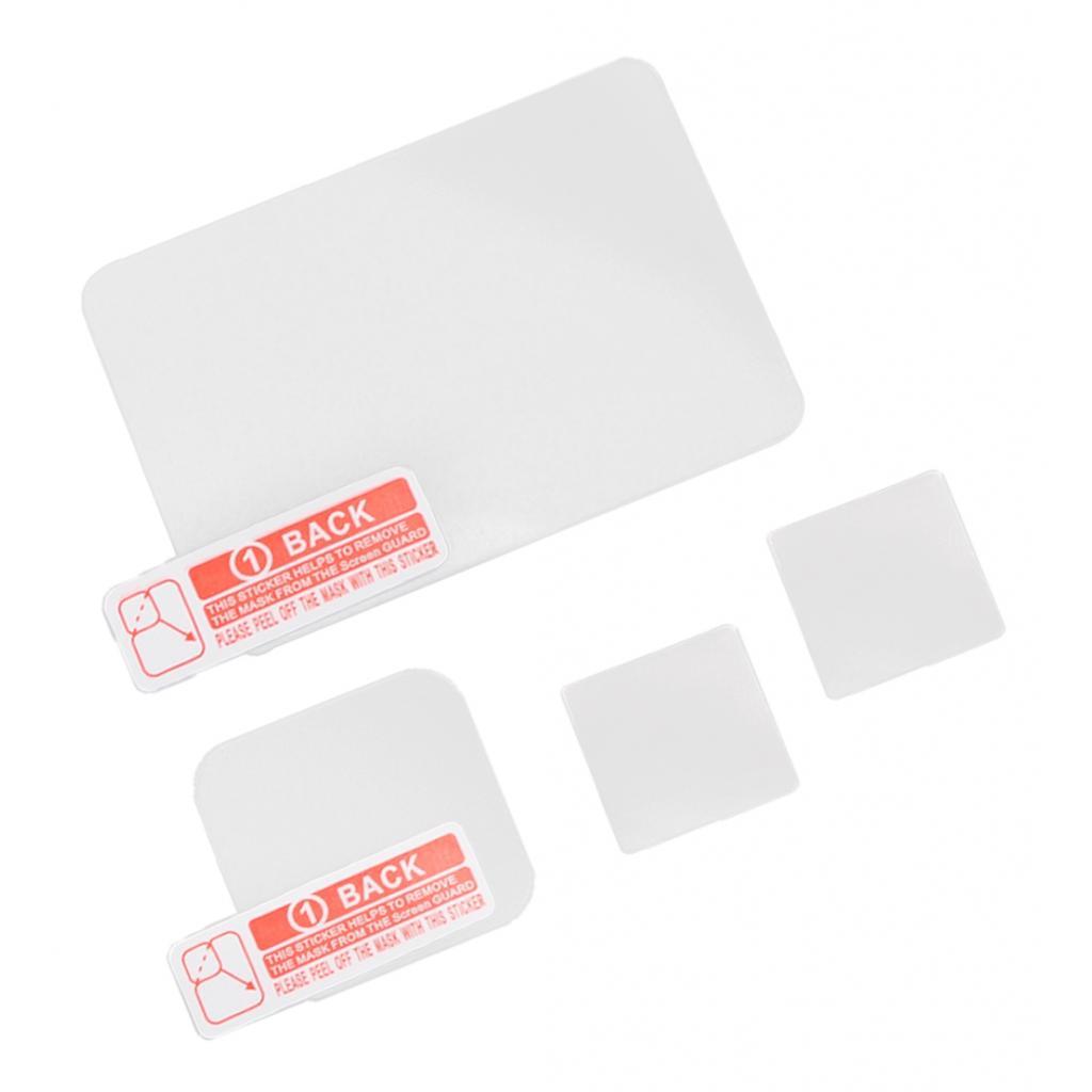 Tempered Glass Film Lens+Screen Protector Cover for 8 Black