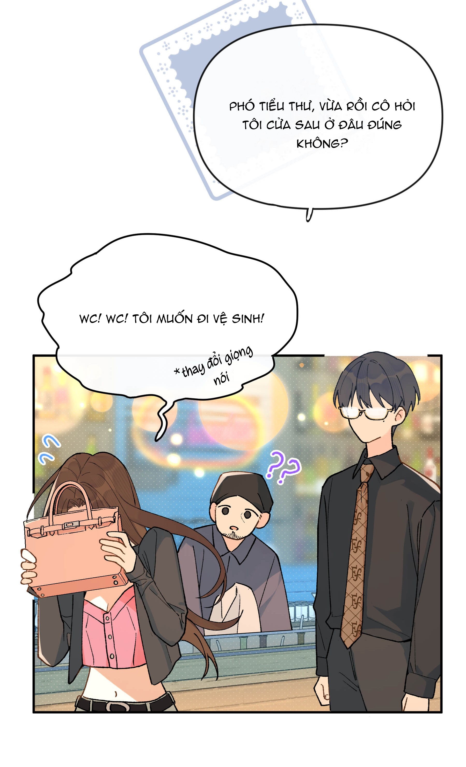 hôm nay anh đã chịu lộ tẩy chưa? chapter 8.2 13