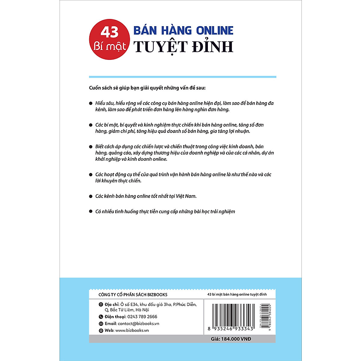 BIZBOOKS - Combo 2 Cuốn Sách: 43 Bí Mật Bán Hàng Online Tuyệt Đỉnh: Những Điều Chủ Shop Nghìn Đơn Không Bao Giờ Tiết Lộ + Content Marketing 4.0: Nội Dung Hay, Bán Bay Kho Hàng - MinhAnBooks