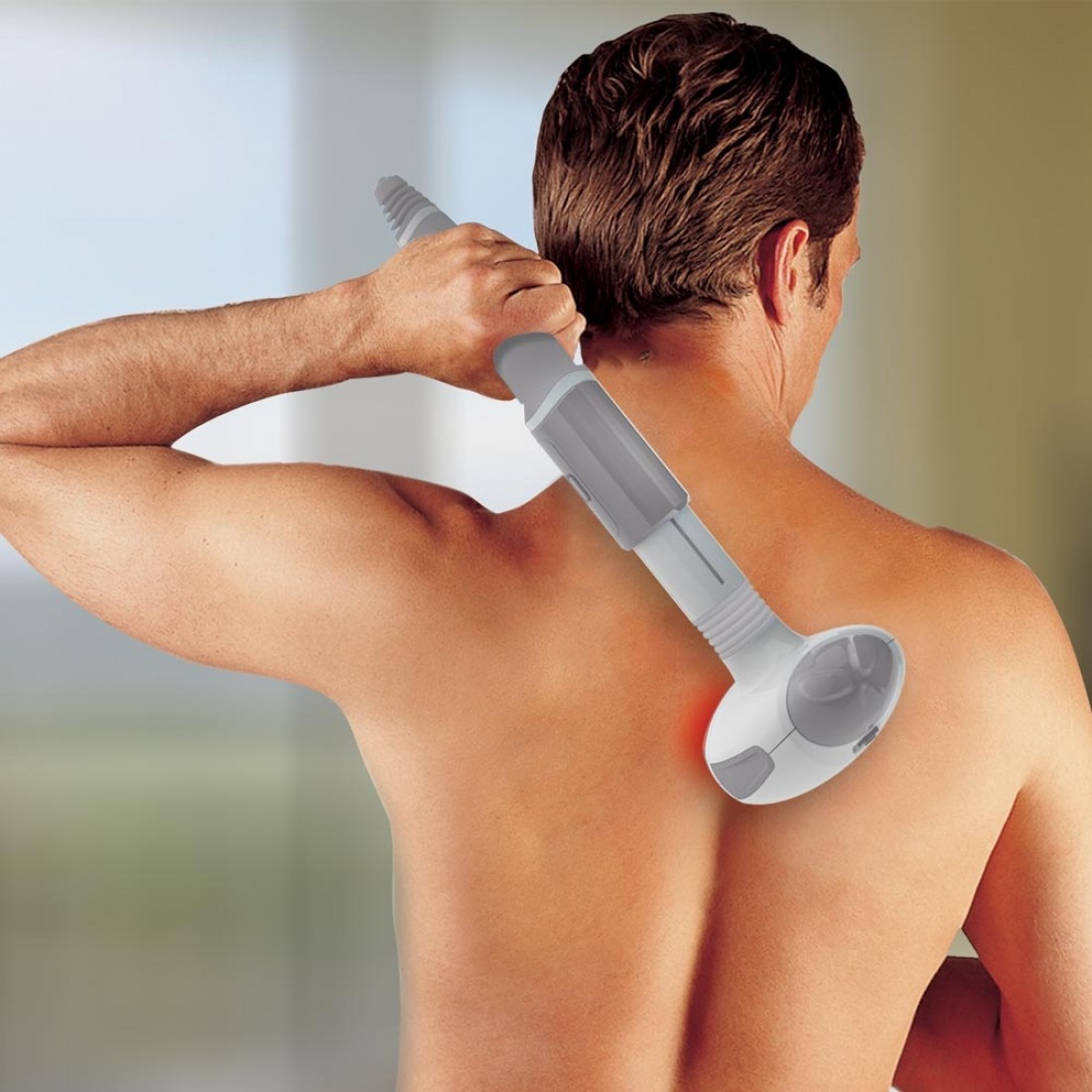 Máy massage cầm tay đèn hồng ngoại kèm nhiệt HoMedics HHP-225H nhập khẩu chính hãng USA