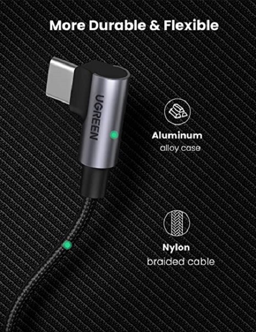 Cáp sạc nhanh và truyền dữ liệu USB Type-C hỗ trợ PD3.0 / QC4.0 / FCP (tối đa 100W) UGREEN US334 - Hàng chính hãng