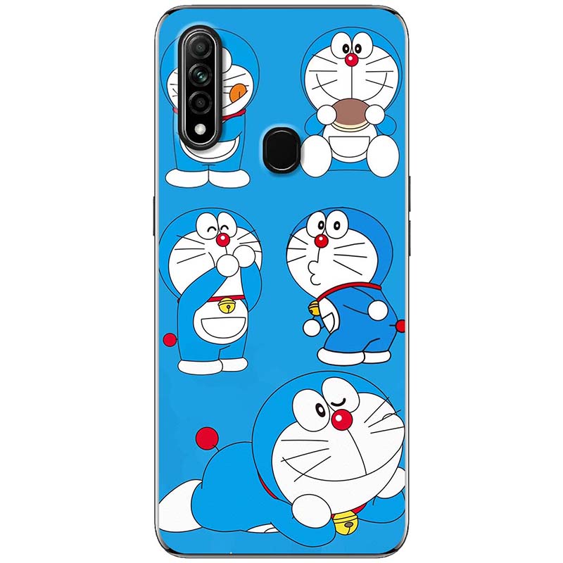 Ốp lưng dành cho Oppo A31  mẫu Doraemon ham ăn