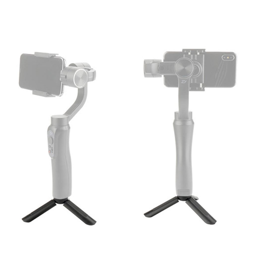 2Pack Mini Tripod Stand for Selfie Stick Monopod Stabilizer on Cellphone DSLR Cameras, Folding Desktop Stand For Projector For ZHIYUN Smooth Q/Smooth 4/ Feiyu/ DJI OSMO Mobile 2 Gimbal