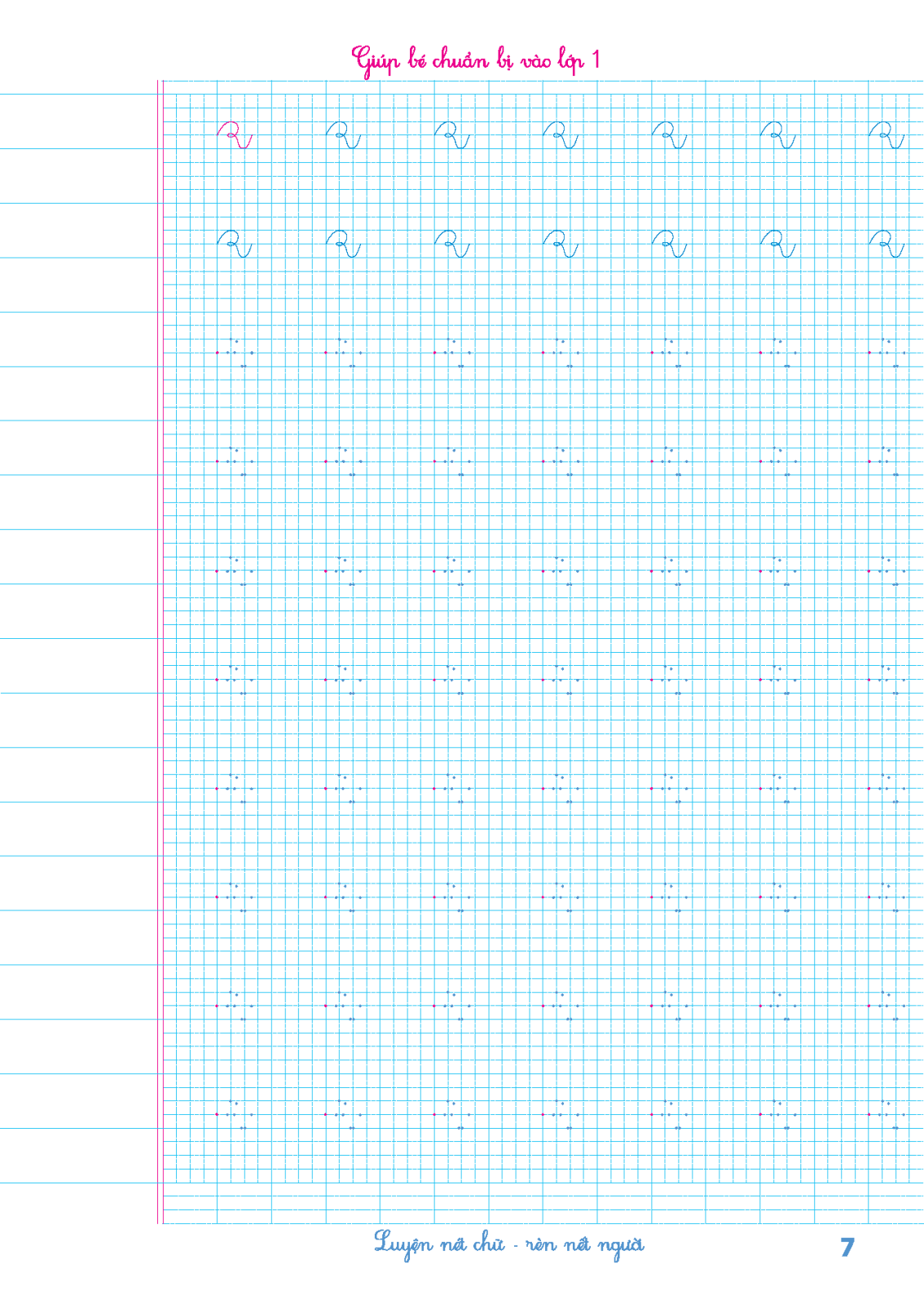 Vở Luyện Viết Tập 1 (Dành Cho Bé Từ 5 - 6 Tuổi)