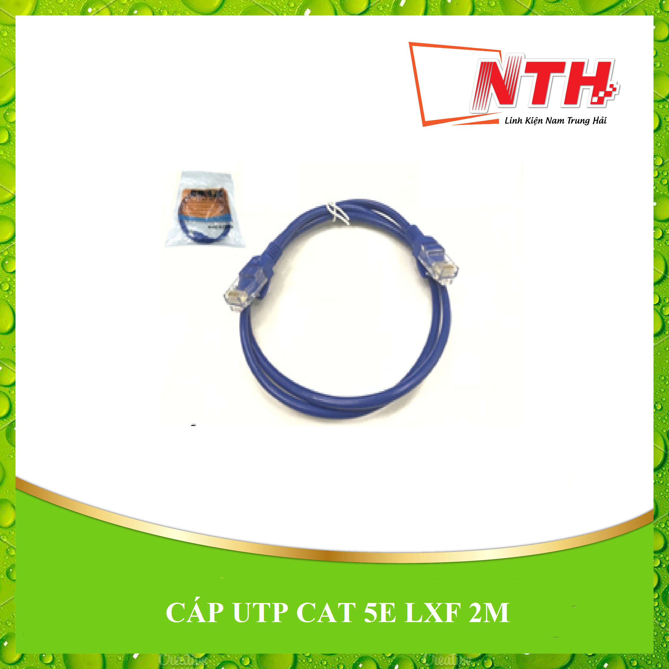 Dây cáp mạng đúc sẵn 2 đầu cao cấp - 2m