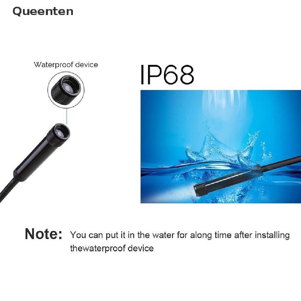 Queenten 3 in 1 USB Type-C Endoscope Inspection Borescope 5.5/7/8mm Lens HD Camera IP68 QT