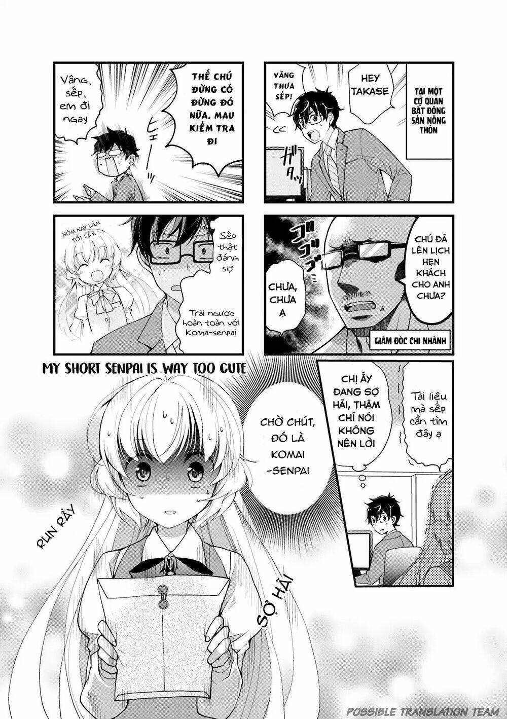 senpai nhỏ nhắn của tôi rất dễ thương chapter 2 2