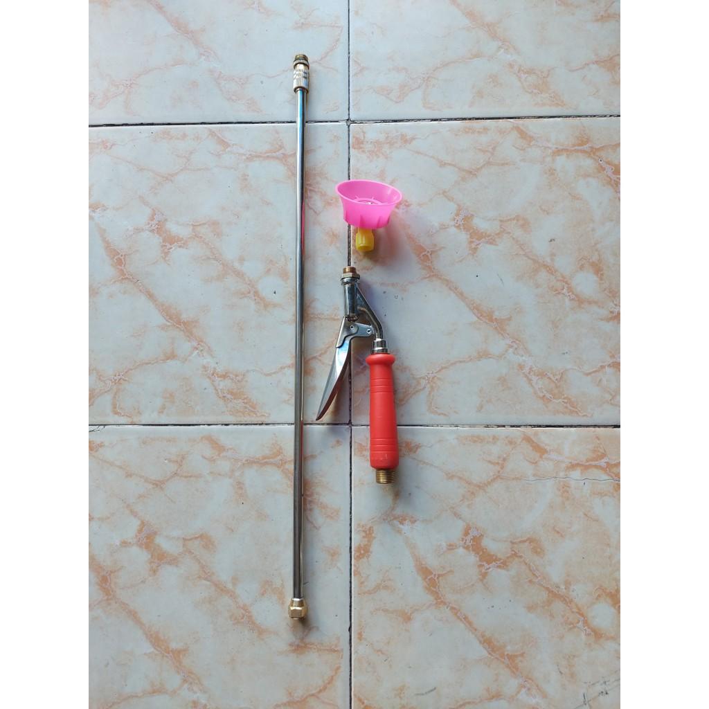 Bộ cần xịt 1 đầu tưới. cần nối kéo dài 1,2m , có tặng kèm đầy nối ống 12ra12