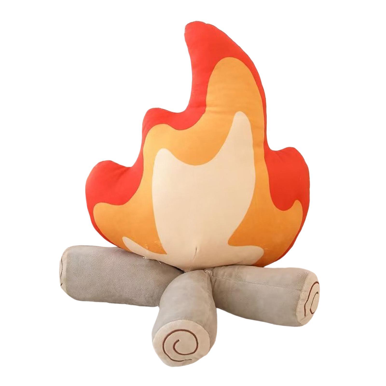 Stuffed Doll Soft Sleeping Pillow Flame Pillow for  Room Birthday Gifts